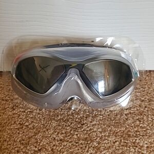 SPEEDO Adult Wide View Mask Swim Goggles, New!